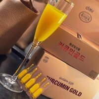 Tinh chất nghệ Nano Curcumin Gold - Hàng Chính Hãng Hộp 50 ống - Nano Golden Gift Curcumin Gold