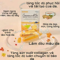 Tinh chất nghệ NANO NATINFRAN giảm rối loạn tiêu hoá, chống ợ hơi đầy bụng, hộp 10 ống dạng nước