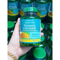 Tinh Chất Nghệ Vàng Puritan's Pride Turmeric Curcumin 500 mg chai 180 viên từ mỹ