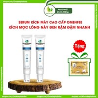 Tinh chất nhân sâm kích mày OMENFEE - Serum mọc lông mày cho nam, nữ, mày mọc nhanh, đen, rậm, chắc khỏe