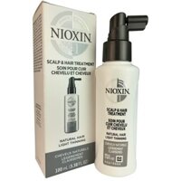 Tinh chất Nioxin System 1 Scalp Treatment 100ml giúp giảm tình trạng rụng tóc hiệu quả