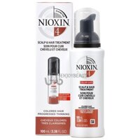 Tinh chất Nioxin System 4 Scalp Treatment 100ml giúp giảm rụng tóc hiệu quả