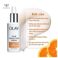 Tinh Chất Olay Tone Perfection Serum B3 + Vitamin C 40ml
