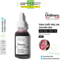 Tinh Chất Peel da The Ordinary AHA 30%+BHA 2% Peeling Solution 30ml (spa)
