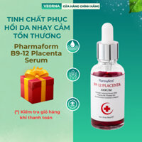 Tinh Chất Phục Hồi Cho Da Nhạy Cảm, Tổn Thương Pharmaform B9-12 Placenta Serum