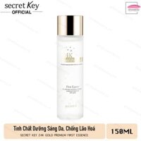 Tinh chất phục hồi dưỡng trắng da chống lão hoá Secret Key 24K Gold Premium First Essence 150ml