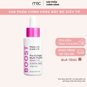 Tinh chất phục hồi làm khỏe và săn chắc da Peptide Paula's Choice Peptide Booster 20ml