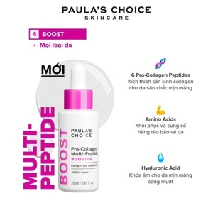 Tinh chất phục hồi làm khỏe và săn chắc da Peptide Paula's Choice Peptide Booster 20ml