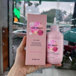 Tinh chất phục hồi tóc hư tổn Keratin Elixir Oil Inebrya - 200ml