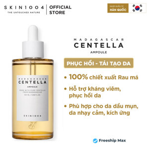Tinh chất rau má madagascar skin1004 centella ampoule mẫu mới 100ml