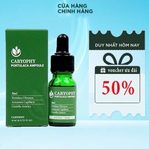 Tinh Chất Rau Má Trị Mụn Caryophy Portulaca Ampoule