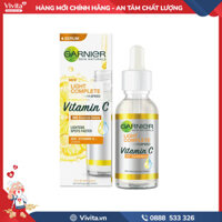 Tinh Chất Sáng Da Mờ Thâm Garnier Light Complete Vitamin C 30X Booster Serum | Chai 30ml