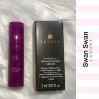 TINH CHẤT SÁNG DA ( SERUM C ) TATCHA VIOLET C BRIGHTENING TINH CHẤT DƯỠNG 5ML