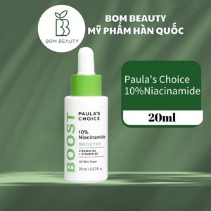 Tinh chất se khít lỗ chân lông và làm sáng da Paula’s Choice 10% Niacinamide Booster - 20ml