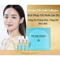 tinh chất serum 24k gold collagen làm trắng da