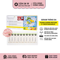 Tinh chất Serum Teana C1 Vitamin C Dưỡng Trắng, Làm Đều Màu Da, Cấp Ẩm Đa Tầng Vĩ 10 Óng