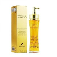 Tinh Chất Serum Vàng 24K Collagen Gold Luxury 3W Clinic Hàn Quốc Tái Tạo Chống Lão Hóa 150ml Giúp Da Căng Bóng