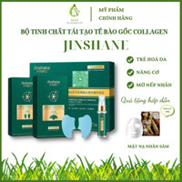 Tinh chất tái tạo tế bào gốc Collagen Jinshane - Bộ tinh chất tế bào gốc mờ nếp nhăn, giảm thâm nám tàn nhang, trẻ hóa l