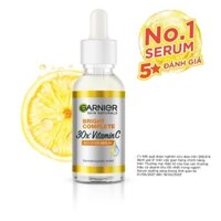 Tinh Chất Tăng Cường Sáng Da Mờ Thâm Garnier Light Complete Vitamin C 30X Booster Serum