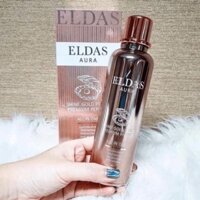 Tinh Chất Tế Bào Gốc Eldas Aura Shine Gold Pearl Premium Peptide All In One Coréana  100ml