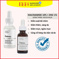 Tinh chất the ordinary niacinamide 10% + zinc 1 serum ordinary peel da the ordinary