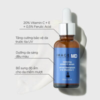 Tinh Chất Trắng Sáng và Tái Tạo Da 2 in 1 Chứa 20% Vitamin C + 0.5% Ferulic Acid IMAGE MD Restoring Power-C Serum 30ml