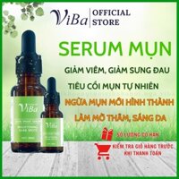 Tinh chất trị mụn, serum mụn Viba - tinh chất tràm trà nọc ong ngừa mụn giảm viêm, giảm thâm, cải thiện tổn thương da.