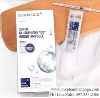 TINH CHẤT TRUYỀN TRẮNG SUR.MEDIC SUPER GLUTATHIONE 100 BRIGHT AMPOULE