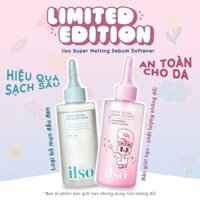 Tinh Chất Ủ Mụn ILSO Đầu Đen, Mụn Cám 150ml kèm 40m cotton pad 2 màu hồng