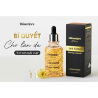 Tinh Chất Vàng Nguyên Chất 24k Désembre At Home 24k Gold Blasting Ampoule 100ml