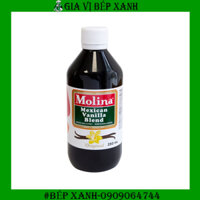 Tinh chất vani hiệu Molina Vanilla Extract - Hàng nhập Mỹ 250ml