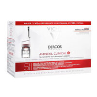 Tinh chất Vichy Dercos Aminexil Clinical 5, ngăn ngừa và làm giảm rụng tóc ở nữ giới
