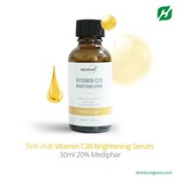 Tinh chất Vitamin C20 Brightening Serum 30ml Mediphar 20% – Tinh chất giảm thâm, sáng da