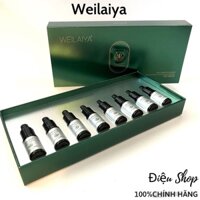 Tinh chất Weilaiya serum mọc tóc chứa các dưỡng chất hoàn toàn thiên nhiên,giảm rụng 1 hộp/8lọ*5ml,có bán lẻ.