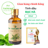 Tinh dầu Bạc Hà 50ml Hoa Nén - Nguyên chất - Vegan