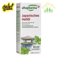 Tinh Dầu Bạc Hà Altapharma 30ml của Đức