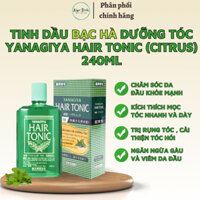 Tinh dầu Bạc Hà dưỡng tóc Yanagiya Hair Tonic (Citrus) 240ml