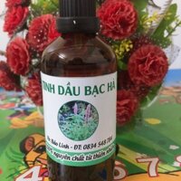 Tinh dầu bạc hà nguyên chất: 50ml