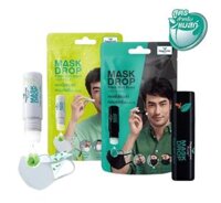 Tinh dầu bạc hà thông mũi khử mùi khẩu trang Peppermint Field Mask Drop Fresh Orange Scent