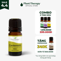 Tinh dầu Bạch Đậu Khấu (Cardamom) Plant Therapy - Kidsafe essential oil 5mL