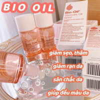 Tinh dầu Bio Oil làm mờ sẹo và giúp giảm rạn da chai 60ml