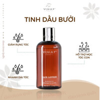 Tinh dầu bưởi ViJully - Hair Lotion 150ML xịt dưỡng tóc, hỗ trợ mọc tóc con nhiều và làm dày tóc