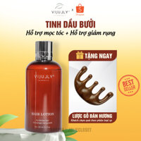 Tinh dầu bưởi Vijully, serum xịt bưởi vijully chính hãng, kích mọc tóc, giảm rụng 100% mẫu mới