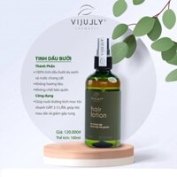 Tinh dầu bưởi xịt mọc tóc vijully giúp giảm rụng tóc, kích mọc tóc nhanh dài 3-5cm, hiệu quả sau 2 tuần sử dụng 100ml