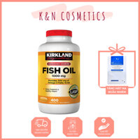 Tinh Dầu Cá Omega-3 Kirkland Signature 1000 Mg Của Mỹ Hộp 400 Viên