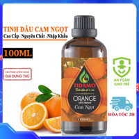 Tinh Dầu Cam Ngọt Nguyên Chất Nhập Khẩu 100ML ORANGE - Tinh dầu Cam Xông Phòng, Khuếch Tán Tinh Dầu Giúp Thư Giãn Tinh Thần, Khử Mùi, Xua Đuổi Côn Trùng