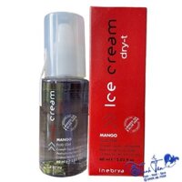 Tinh dầu chiết xuất dành cho tóc nhuộm và tóc khô rối Inebrya Ice Cream Mango Fluid Star 60ml | NK 2024 |
