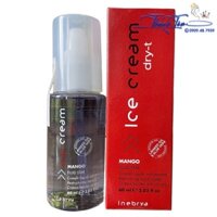 Tinh dầu chiết xuất dành cho tóc nhuộm và tóc khô rối Inebrya Ice Cream Mango Fluid Star 60ml ( New 2023 )
