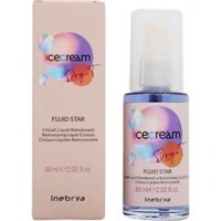 Tinh dầu chiết xuất dành cho tóc nhuộm và tóc khô rối Inebrya Ice Cream Mango Fluid Star 60ml