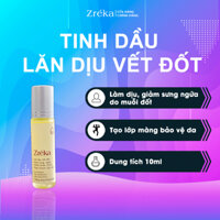 Tinh dầu đuổi muỗi Zréka – Chai lăn 10ml xua muỗi và bảo vệ khỏi muỗi đốt, 100% thành phần thiên nhiên